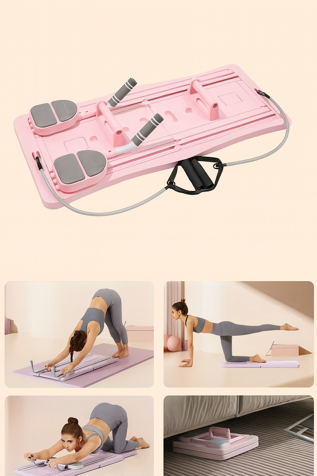 Pilates multifonctions pliable